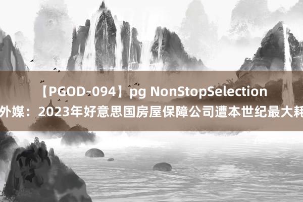 【PGOD-094】pg NonStopSelection 5 外媒：2023年好意思国房屋保障公司遭本世纪最大耗损